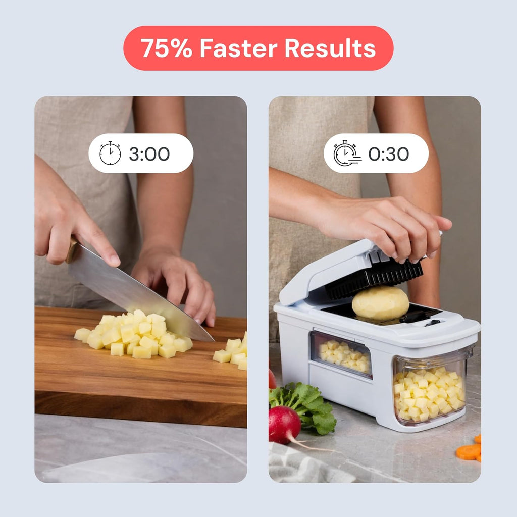 Pro XL Vegetable Chopper & Mandoline Slicer, All-In-1 Kitchen Tool