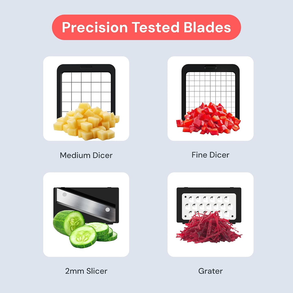 Pro XL Vegetable Chopper & Mandoline Slicer, All-In-1 Kitchen Tool