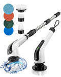Bomves Cordless Spin Scrubber · 7 Brush Heads