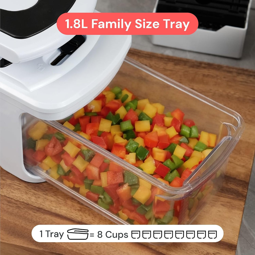 Pro XL Vegetable Chopper & Mandoline Slicer, All-In-1 Kitchen Tool